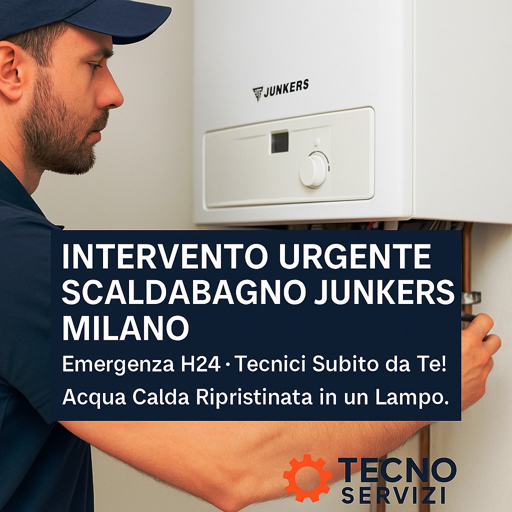 Intervento Urgente Scaldabagno Junkers Milano