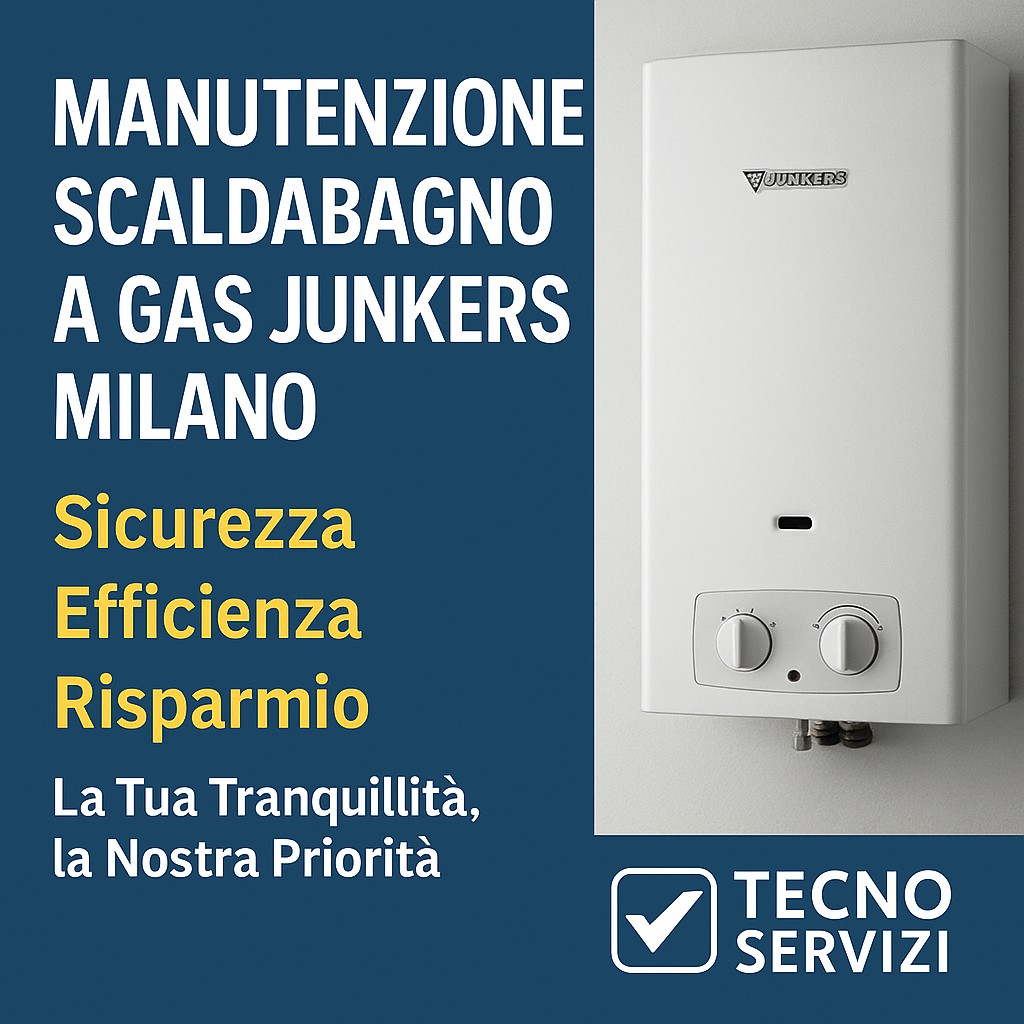 Manutenzione Scaldabagno a Gas Junkers Milano